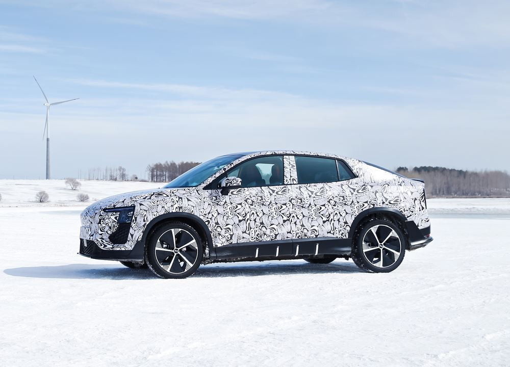 Le SUV Coupé électrique U6 Aiways soumis à une dernière batterie de tests d'ingénierie