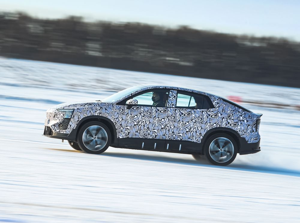 Le SUV Coupé électrique U6 Aiways soumis à une dernière batterie de tests d'ingénierie