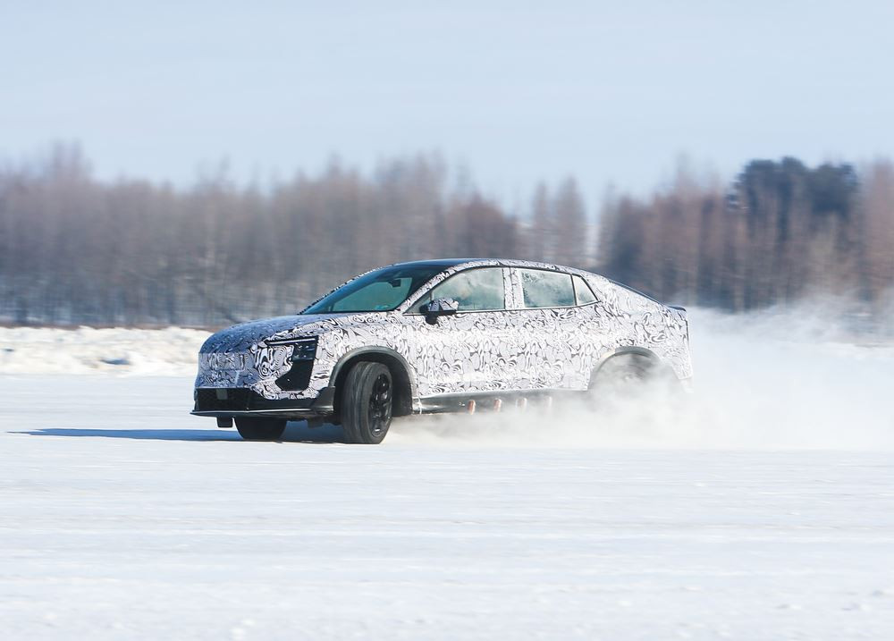 Le SUV Coupé électrique U6 Aiways soumis à une dernière batterie de tests d'ingénierie