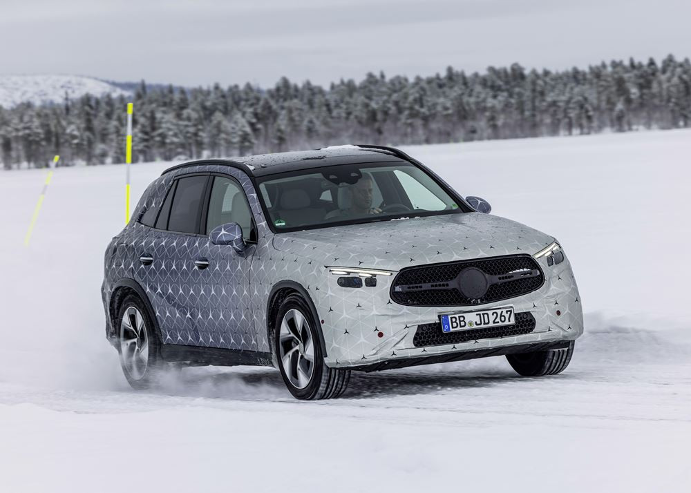 Le Mercedes-Benz GLC en test dans des conditions climatiques extrêmes
