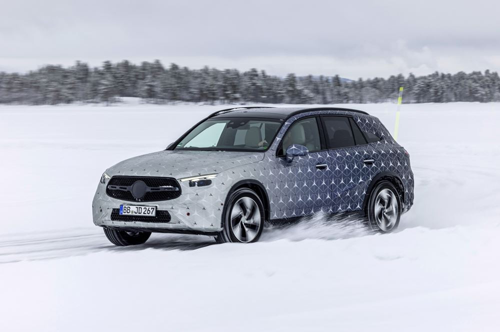 Le Mercedes-Benz GLC en test dans des conditions climatiques extrêmes