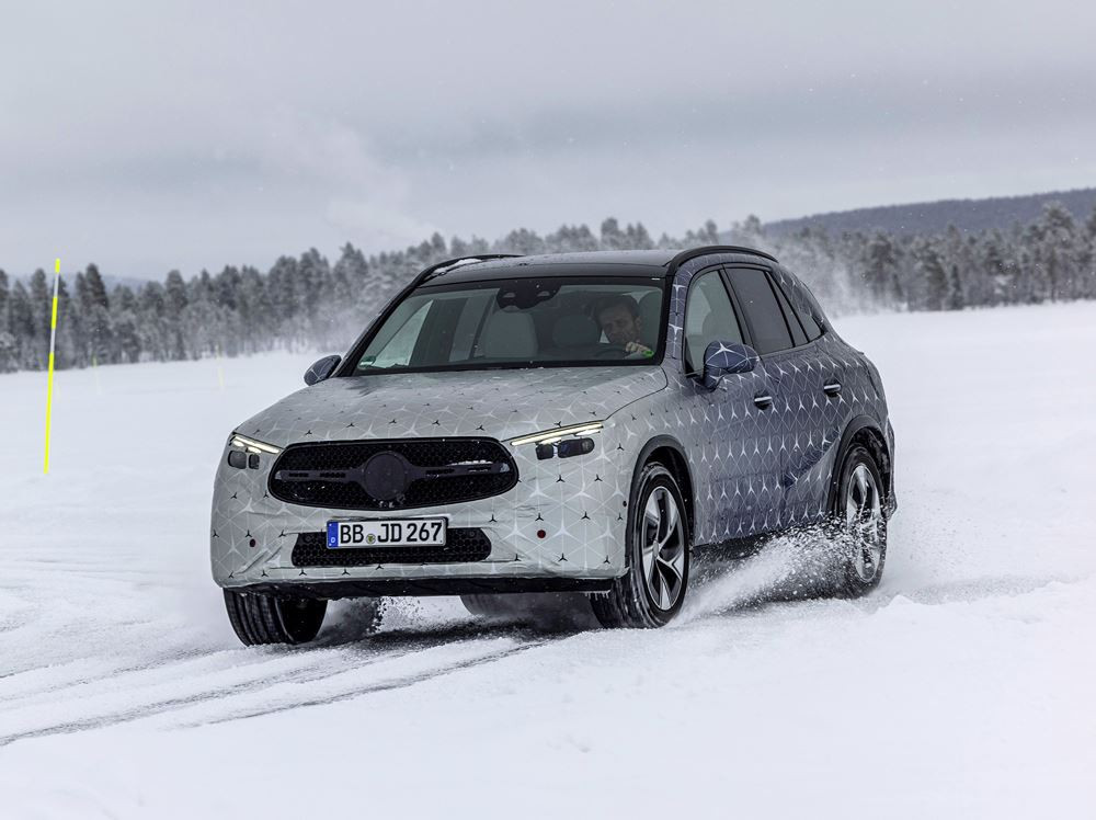 Le Mercedes-Benz GLC en test dans des conditions climatiques extrêmes