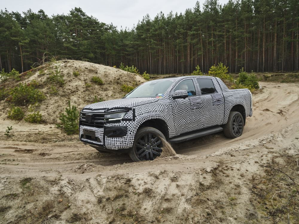 Le pick-up Volkswagen Amarok aussi à l’aise hors des sentiers battus que sur l’asphalte