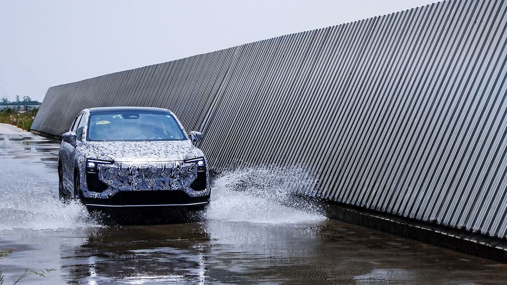 Le SUV Coupé Aiways U6 termine un cycle de test dédié à la durabilité et aux performances