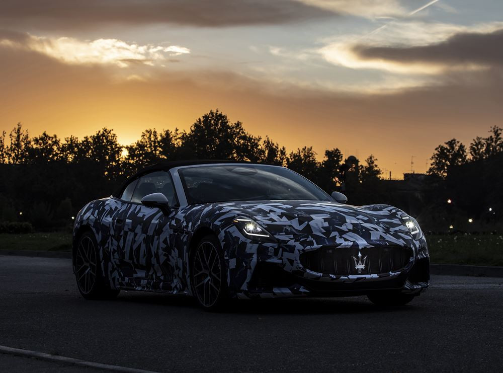 La Maserati GranCabrio en phase de tests intensifs