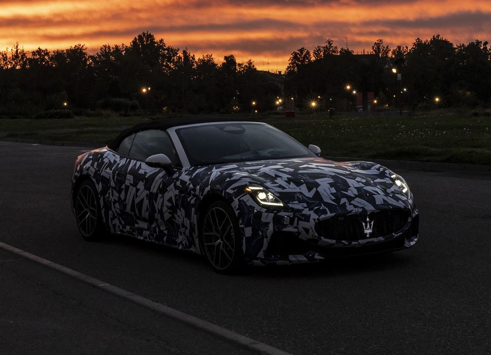 La Maserati GranCabrio en phase de tests intensifs