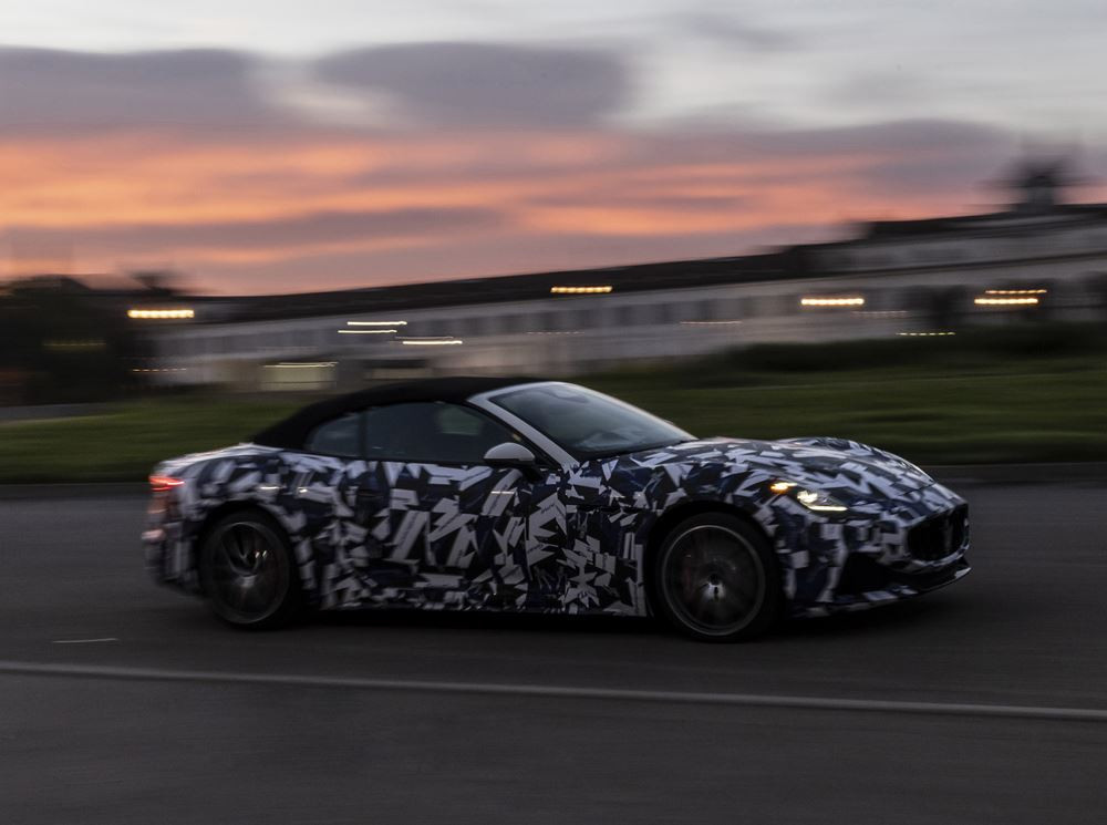 La Maserati GranCabrio en phase de tests intensifs