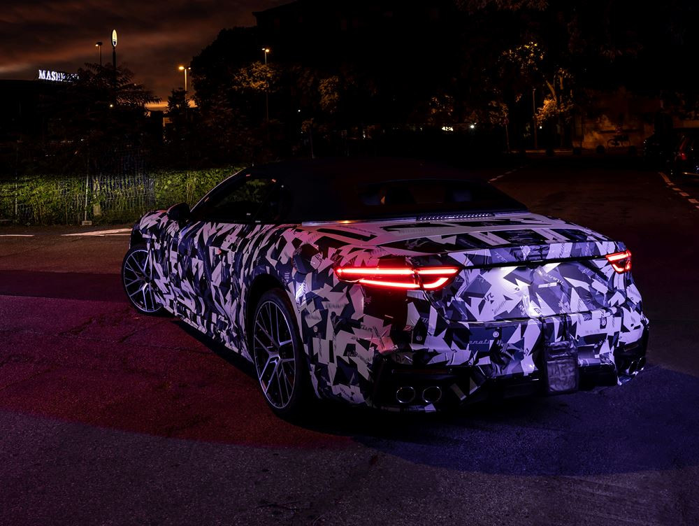 La Maserati GranCabrio en phase de tests intensifs