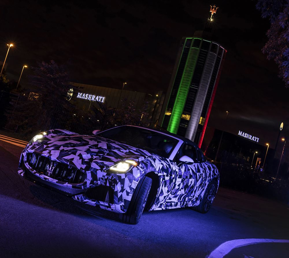 La Maserati GranCabrio en phase de tests intensifs