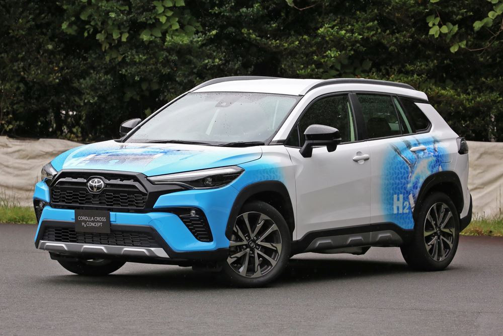 La Toyota Corolla Cross H2 Concept à hydrogène en phase de tests