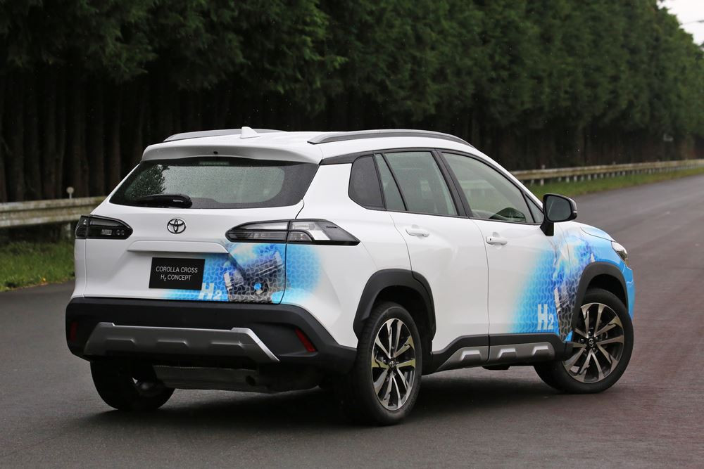 La Toyota Corolla Cross H2 Concept à hydrogène en phase de tests
