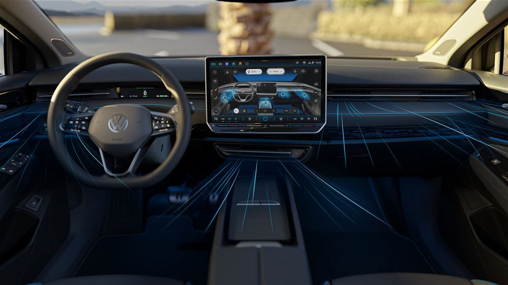 La berline électrique Volkswagen ID.7 revendique une autonomie d'environ 700 kilomètres
