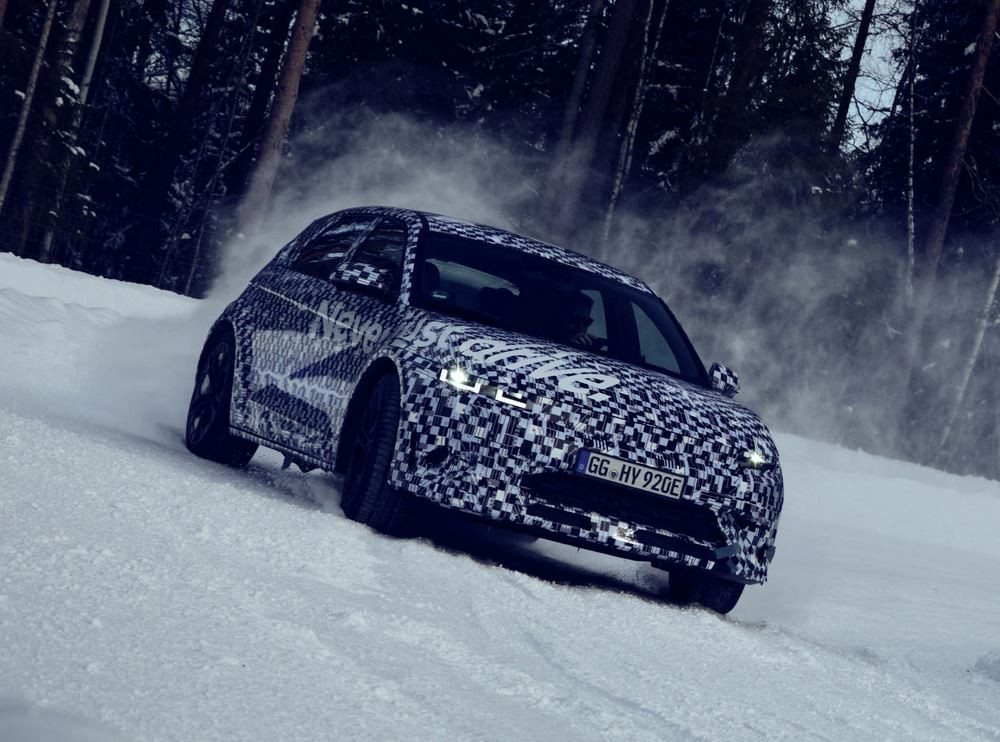 La Hyundai Ioniq 5 N électrique hautes performances en phase de tests en conditions extrêmes