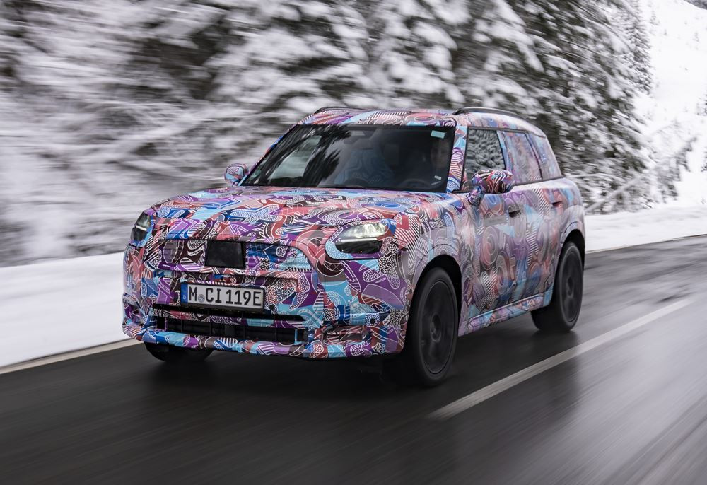 Le Mini Countryman électrique de nouvelle génération en phase de test