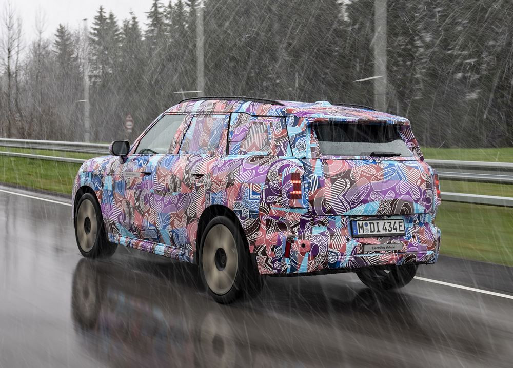 Le Mini Countryman électrique de nouvelle génération en phase de test