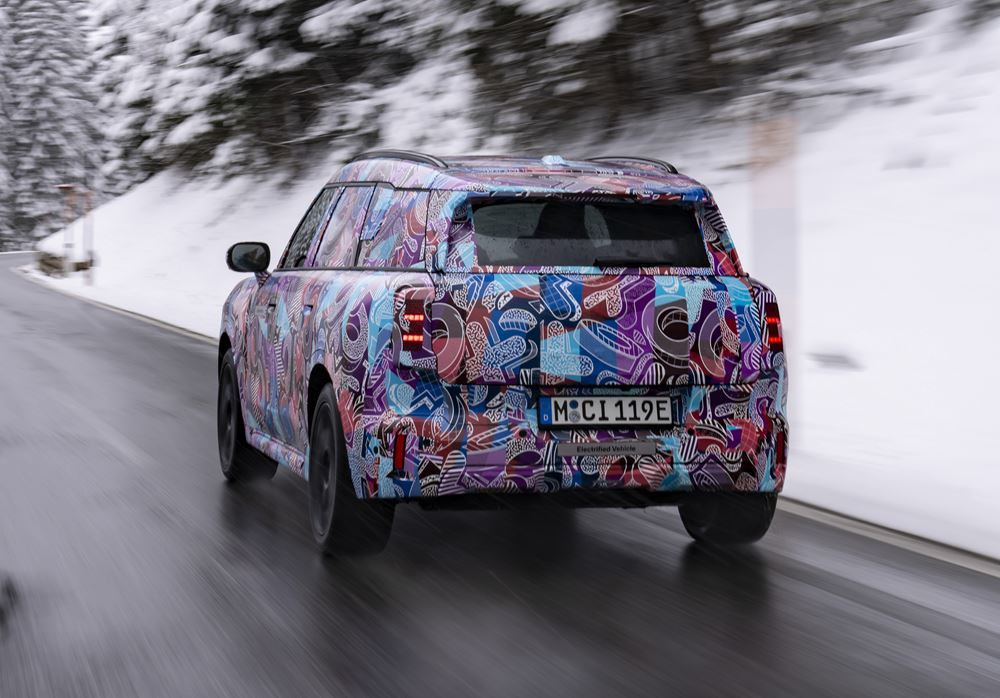 Le Mini Countryman électrique de nouvelle génération en phase de test