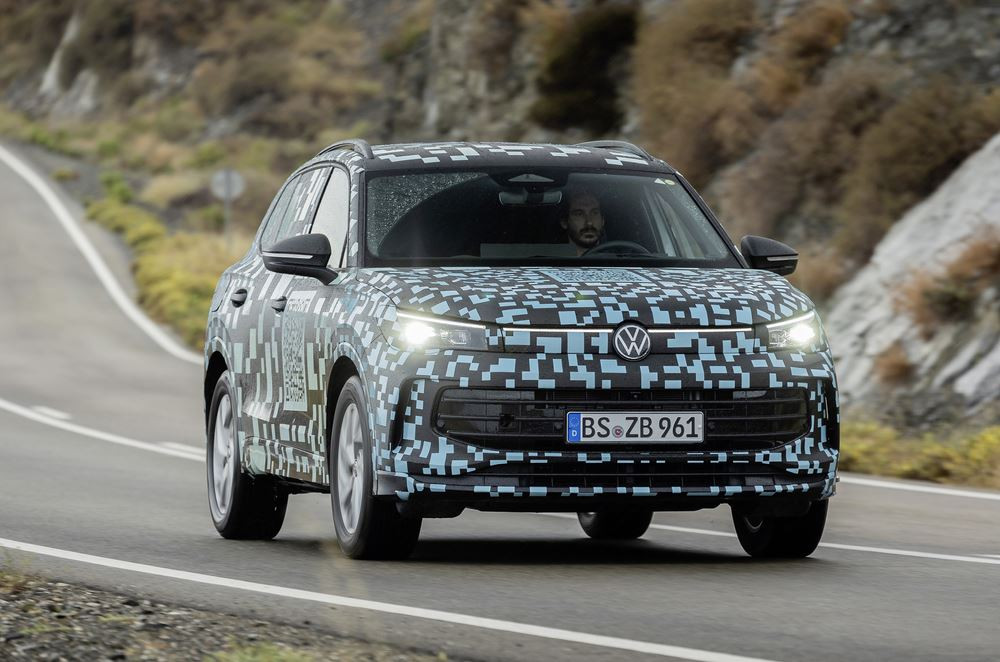 Le Volkswagen Tiguan de troisième génération réalise ses derniers essais sur route