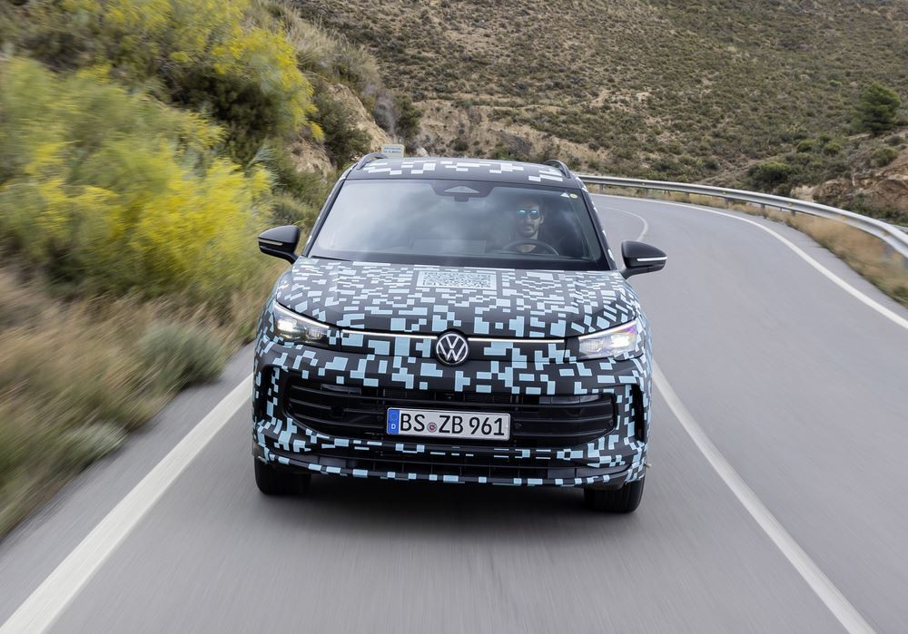Le Volkswagen Tiguan de troisième génération réalise ses derniers essais sur route