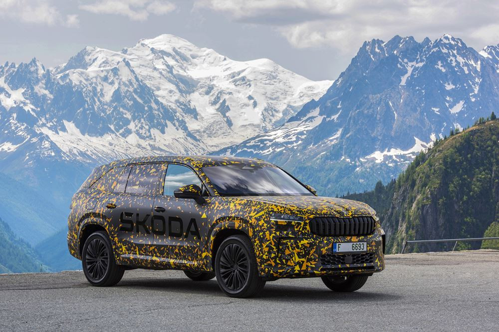 Le SUV familial Skoda Kodiaq de deuxième génération offre plus d'espace intérieur