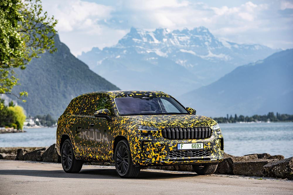 Le SUV familial Skoda Kodiaq de deuxième génération offre plus d'espace intérieur