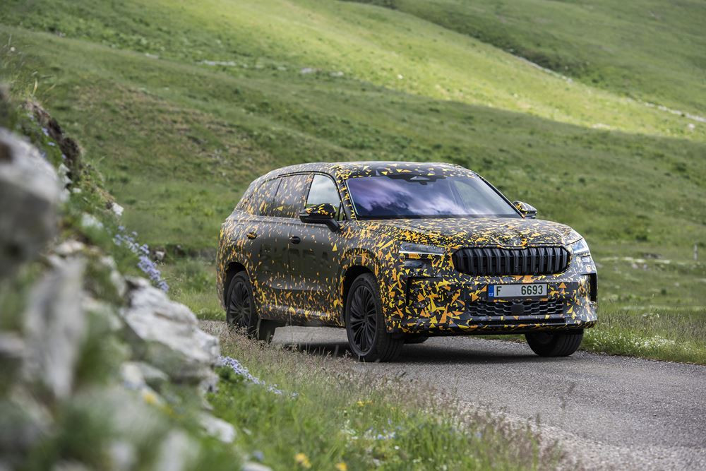 Le SUV familial Skoda Kodiaq de deuxième génération offre plus d'espace intérieur