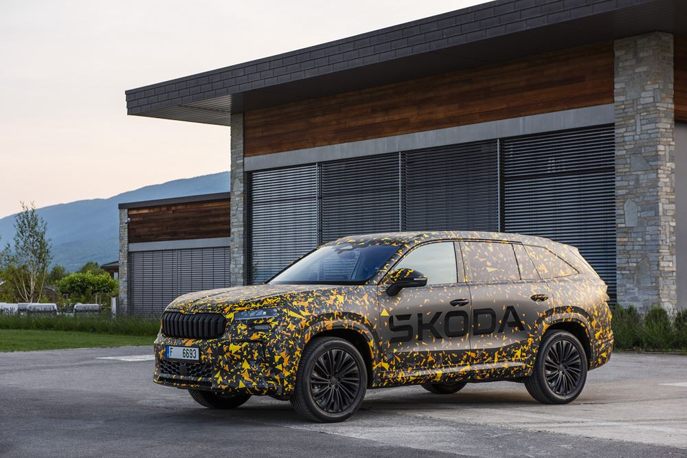 Le SUV familial Skoda Kodiaq de deuxième génération offre plus d'espace intérieur