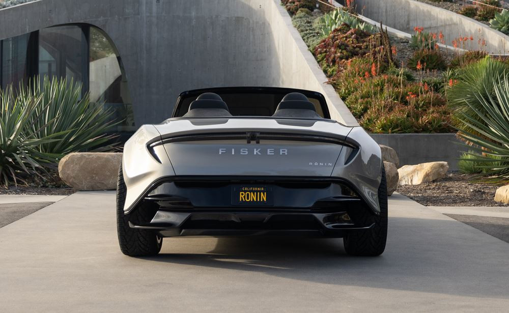 La Super GT Cabriolet Fisker Ronin électrique vise 965 km d'autonomie