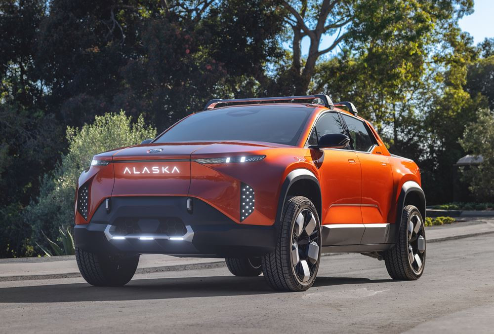 Le pick-up électrique à quatre portes Fisker Alaska revendique jusqu'à 550 kilomètres d'autonomie