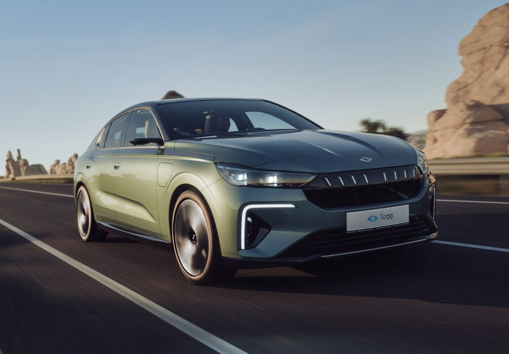 Le prototype T10F Fastback de Togg vise une autonomie allant jusqu'à 600 km