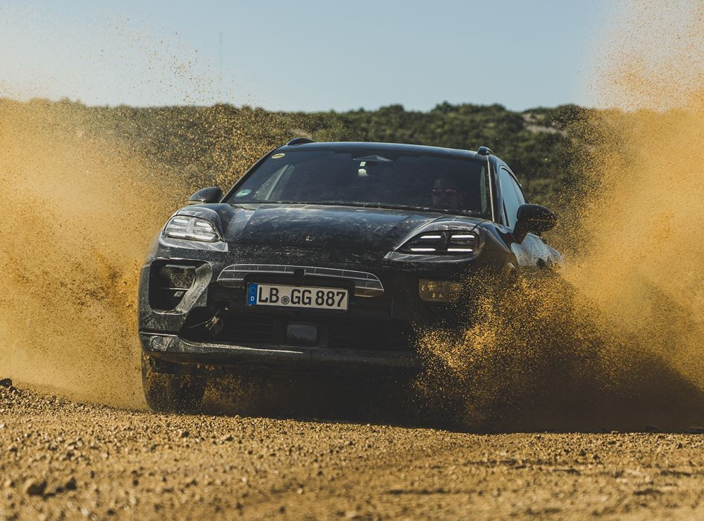 Le Porsche Macan électrique soumis à un programme d'essais intensifs