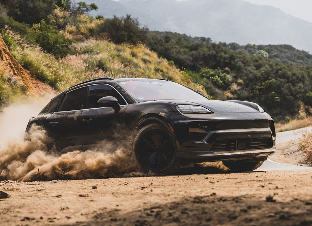 Le Porsche Macan électrique soumis à un programme d'essais intensifs