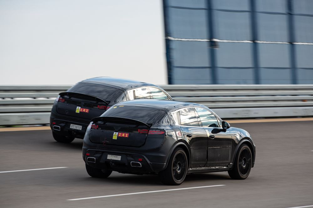 Le Porsche Macan électrique soumis à un programme d'essais intensifs
