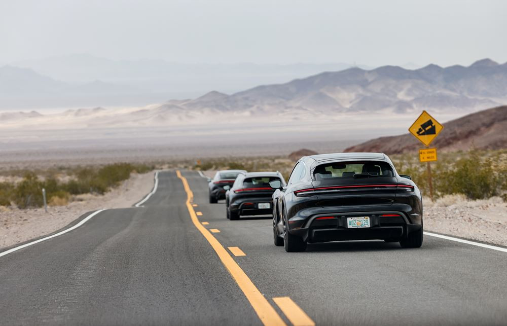 Le Porsche Taycan revisité maîtrise une dernière batterie d'essais intensifs