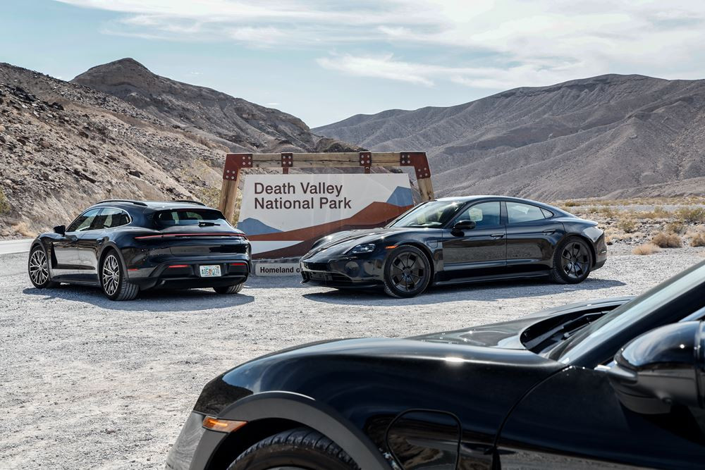 Le Porsche Taycan revisité maîtrise une dernière batterie d'essais intensifs