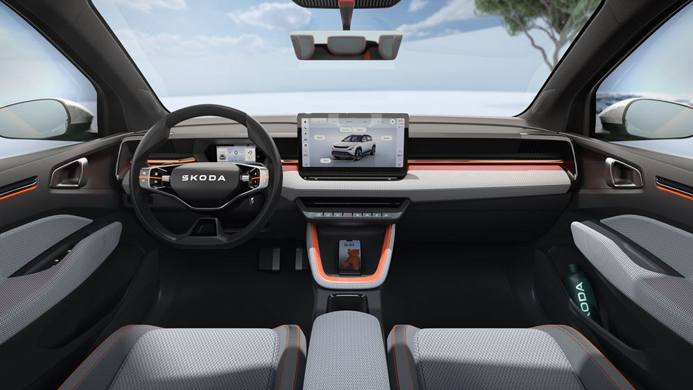 Le SUV urbain Skoda Epiq repose sur le design Modern Solid de Skoda avec un aspect robuste