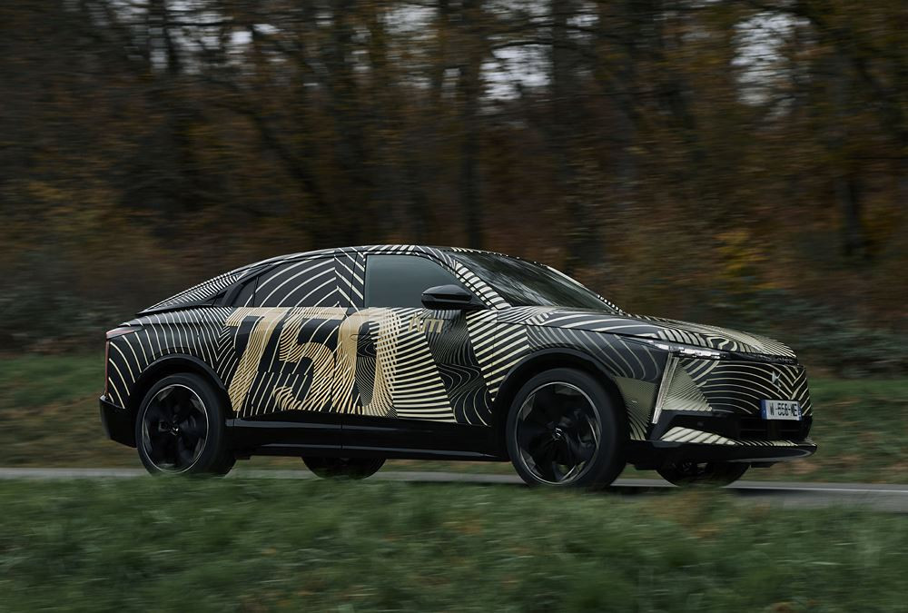 Le futur crossover coupé électrique DS Automobiles annonce une autonomie WLTP de 750 km