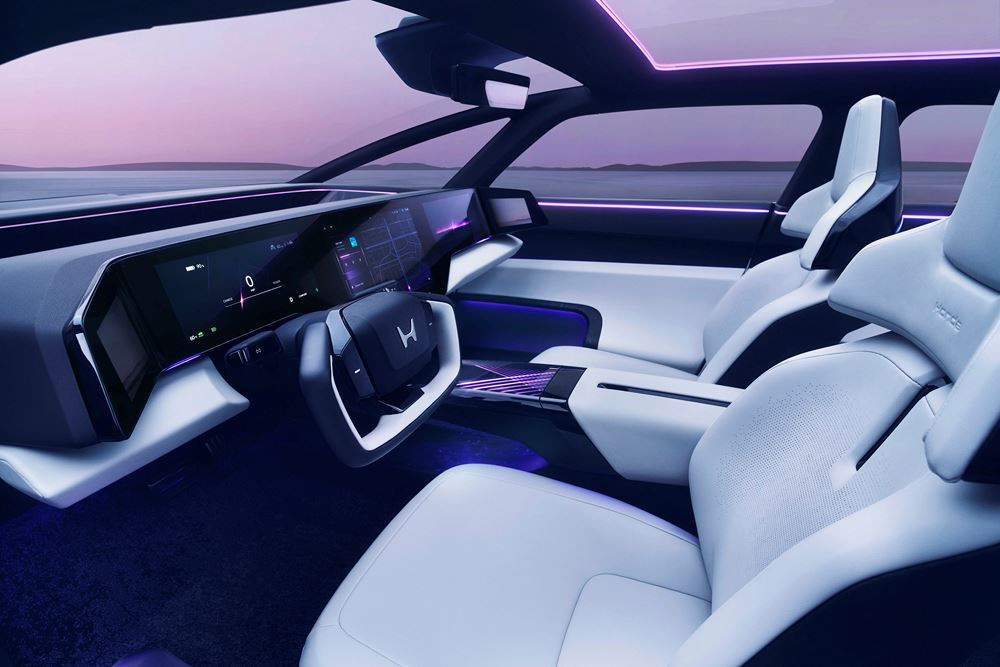 Le prototype SUV de la Série 0 Honda dispose d'un habitacle offrant une visibilité totale et une grande flexibilité