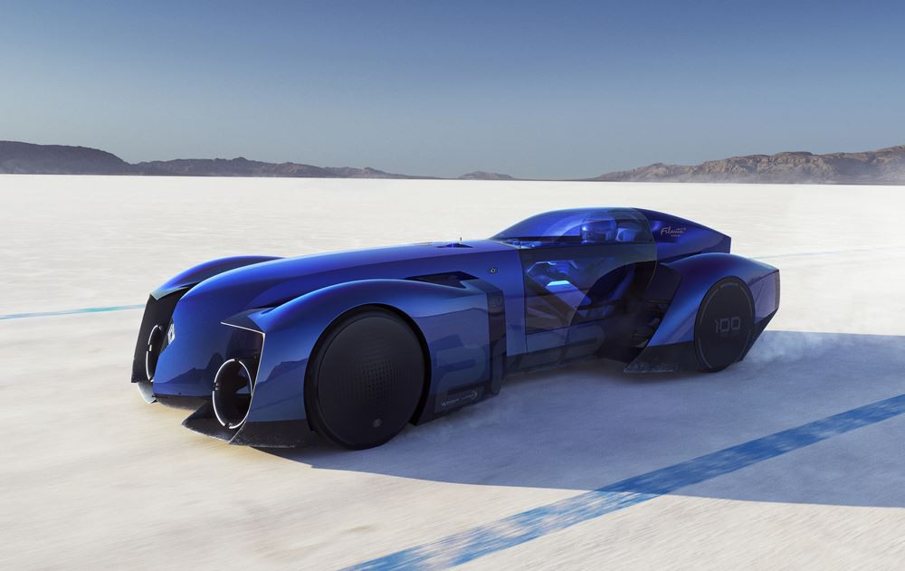 Le démo-car électrique Renault Filante Record 2025 est conçu pour l'efficience énergétique