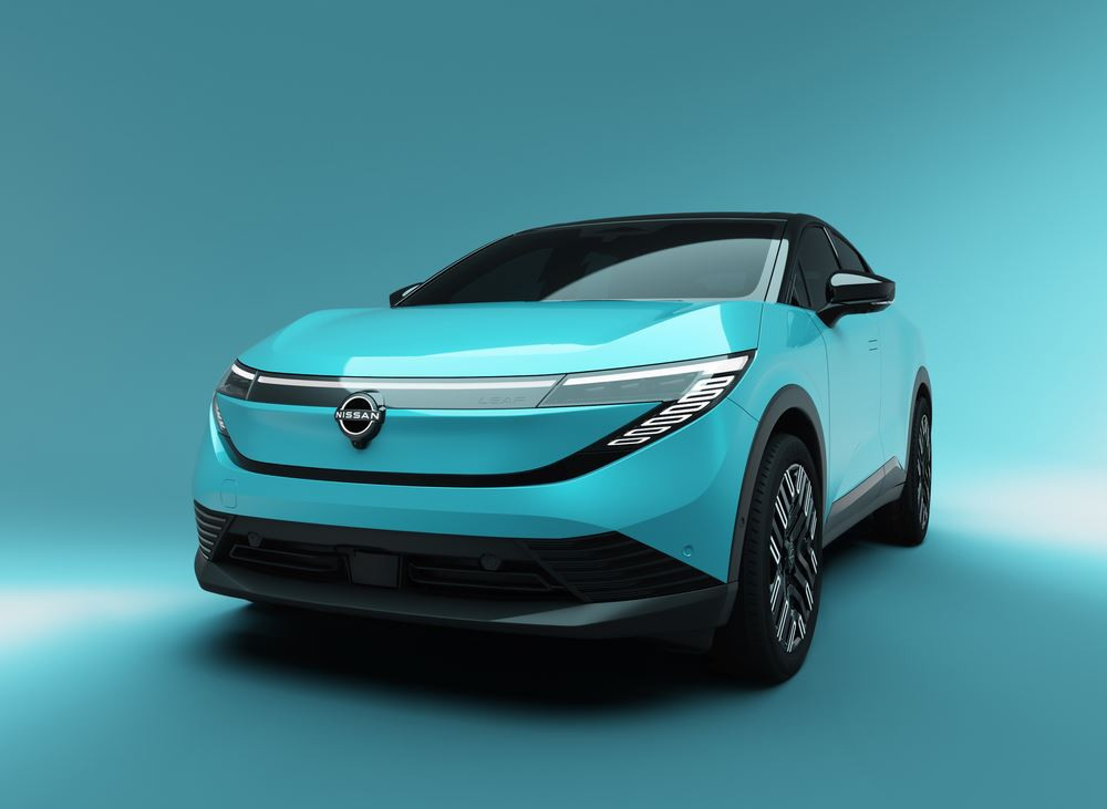 La troisième génération de la Nissan Leaf électrique affiche un design aérodynamique
