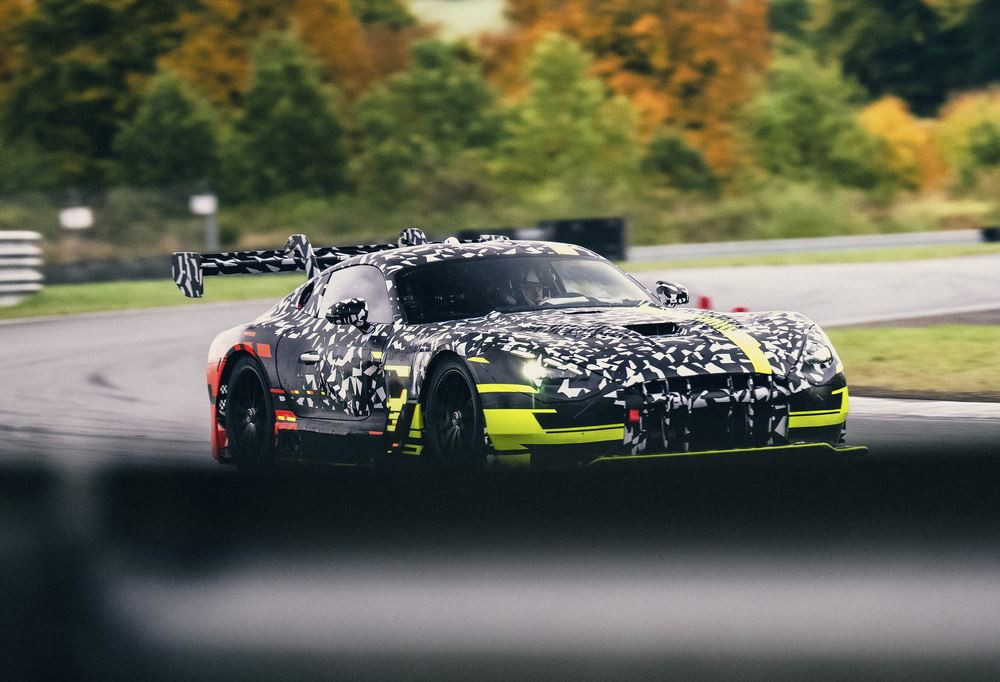 Le concept-car AMG GT Track Sport commence une phase d'essais intensive