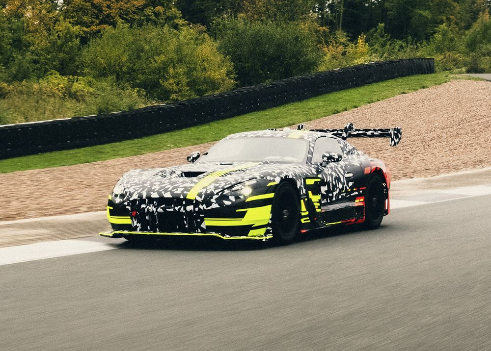 Le concept-car AMG GT Track Sport commence une phase d'essais intensive