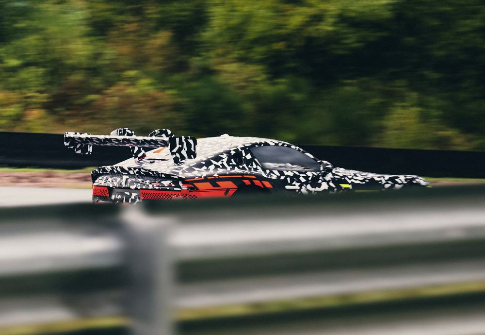 Le concept-car AMG GT Track Sport commence une phase d'essais intensive