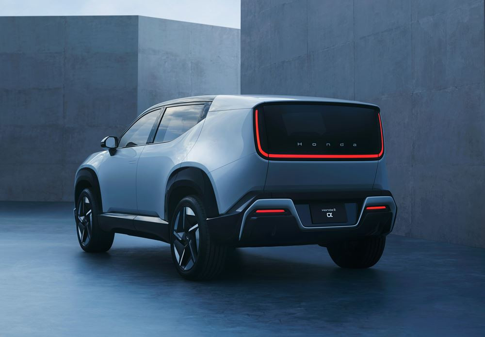 Le prototype de SUV électrique Honda 0 alpha adopte des proportions originales