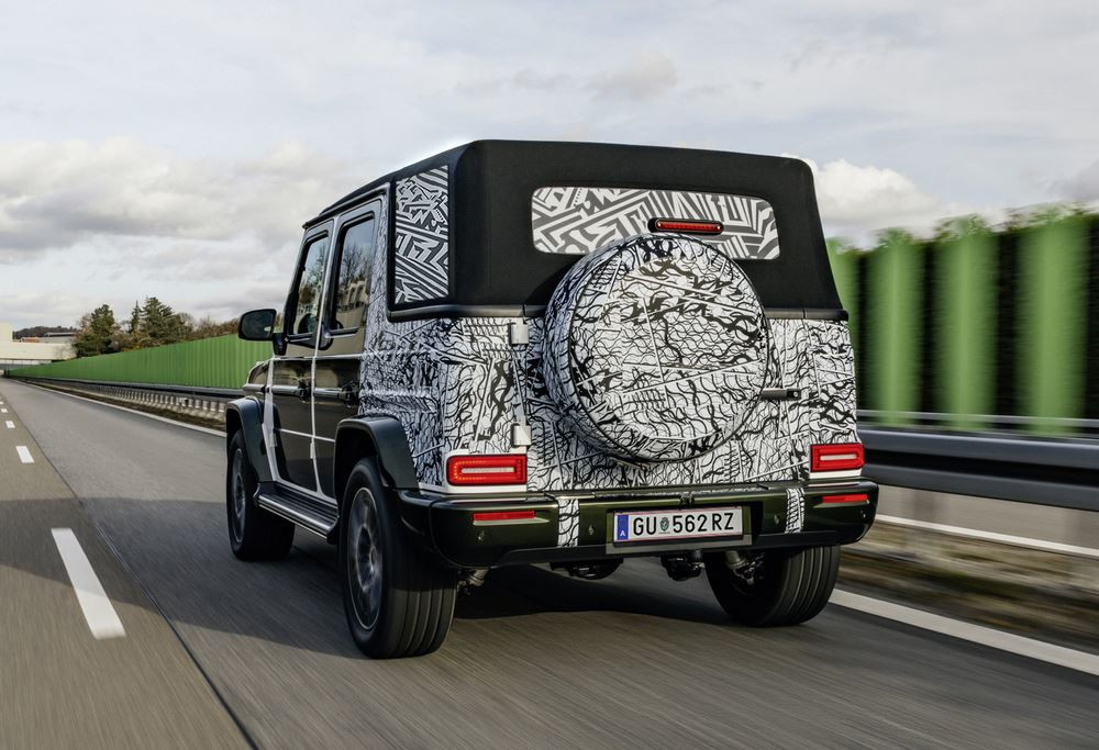 La Mercedes-Benz Classe G Cabriolet entame sa phase de tests routiers