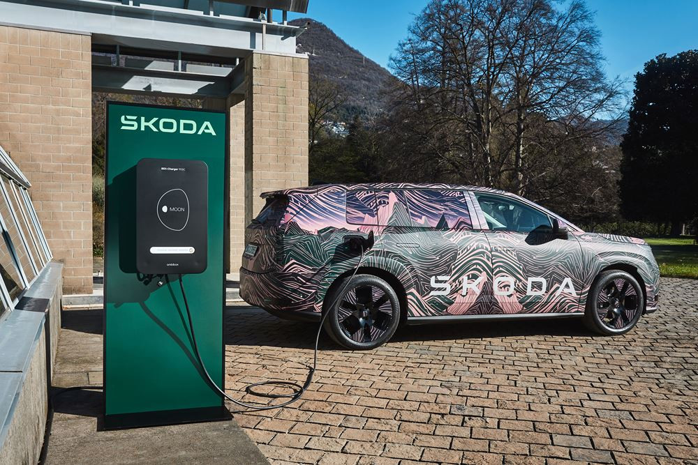 Le grand SUV électrique sept places Skoda Peaq affiche plus de 600 kilomètres d'autonomie