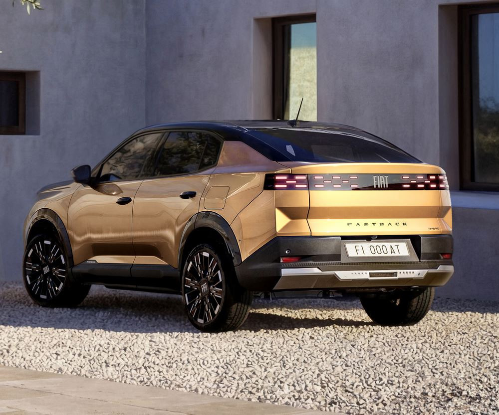 Le SUV polyvalent à la silhouette élancée Fiat Grizzly Fastback élargit la gamme de la marque italienne