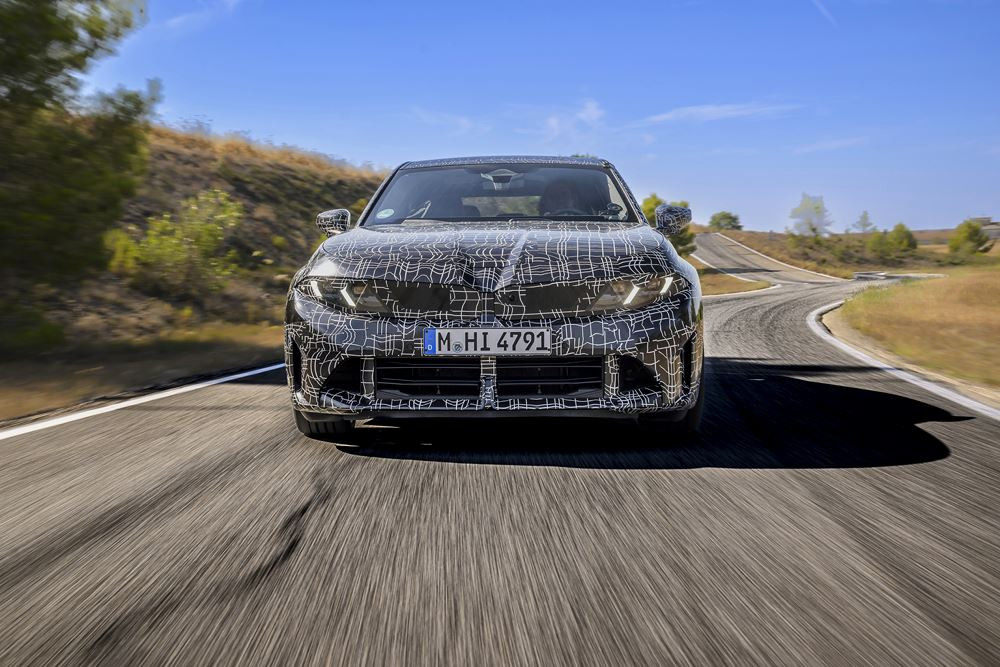 La BMW Série 3 à motorisation thermique achève sa mise au point dynamique