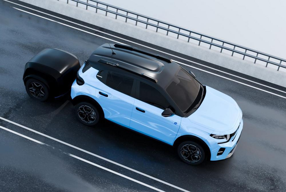 Une batterie externe amovible remorquée pour rendre polyvalentes les voitures électriques grand public abordables