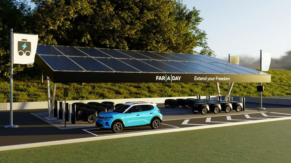 Une batterie externe amovible remorquée pour rendre polyvalentes les voitures électriques grand public abordables