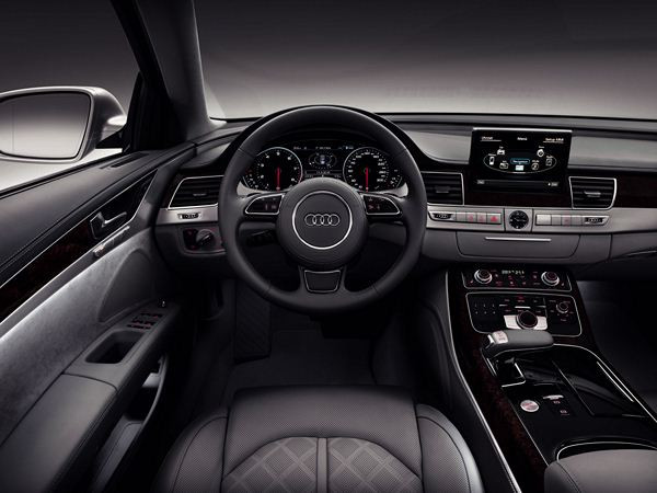 Audi présente l'Audi A8 L à Pékin